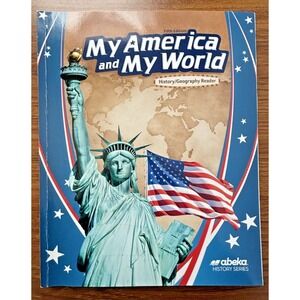 A Beka My America And My World Reader Homeschool History Curriculum Book